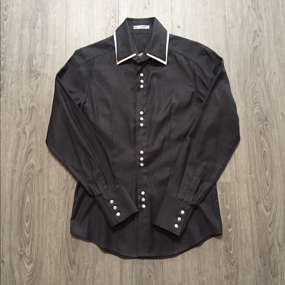Men’s Italian Button Front Shirt